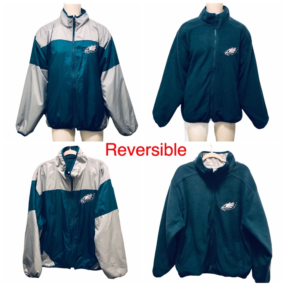 PHILADELPHIA EAGLES NFL Reversible Bomber Jacket